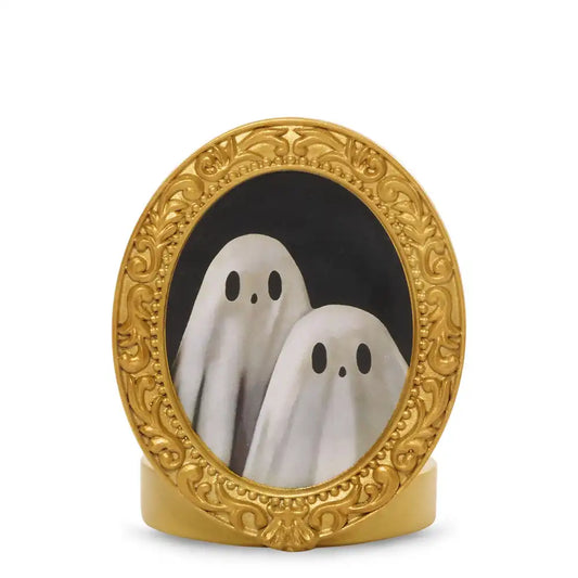 Ghost Portrait Tea Light Candle Holder Tea Light Candle Holders